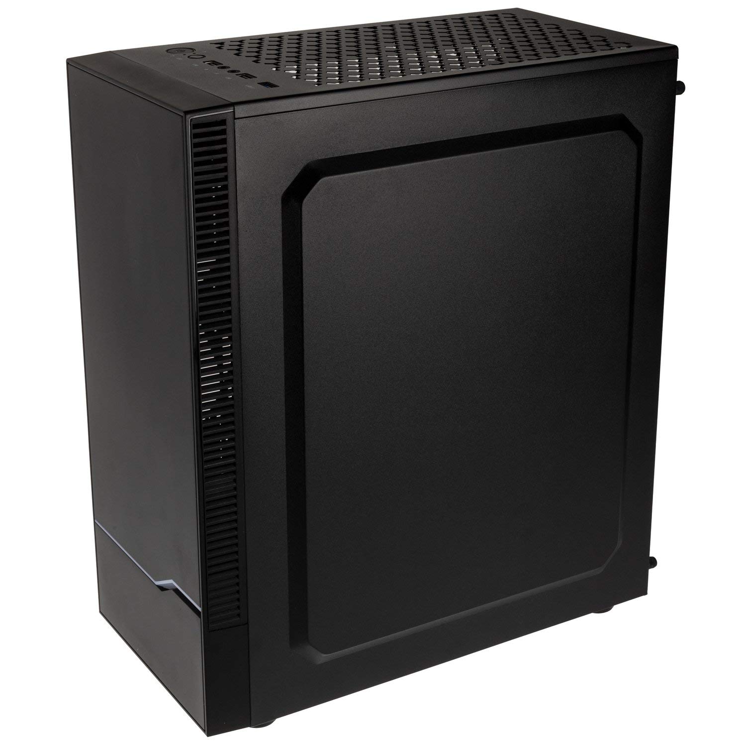 Caja de Torre Media ATX Inspire K9 RGB con Panel acristalado, Color Negro