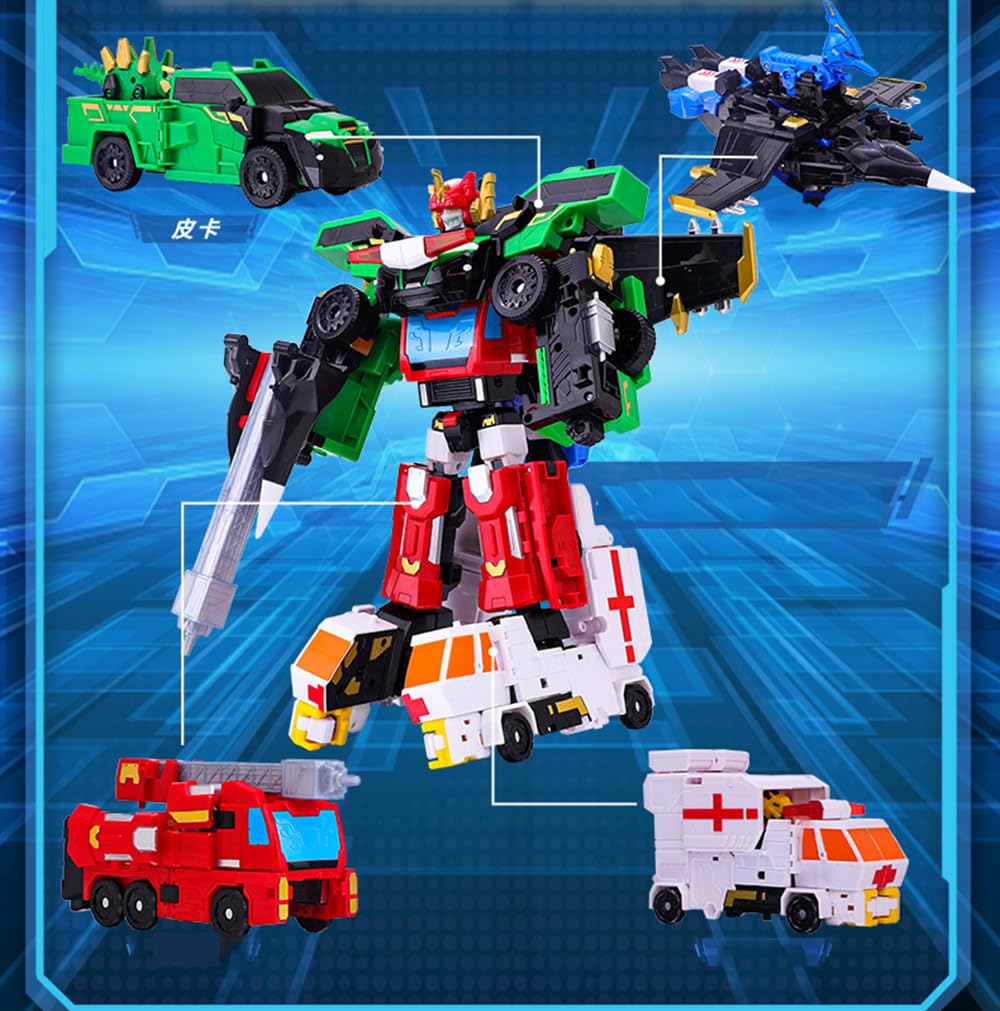 Amazon.co.jp: TROONZ 救急車EAKIメカ恐竜タンクトランス