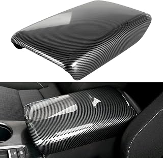 YINGTUU for Honda Civic 11th Gen 2022 2023 2024 2025 Interior Accessories Car Center Console Armrest Box Protector Cover Carbon Fiber Style