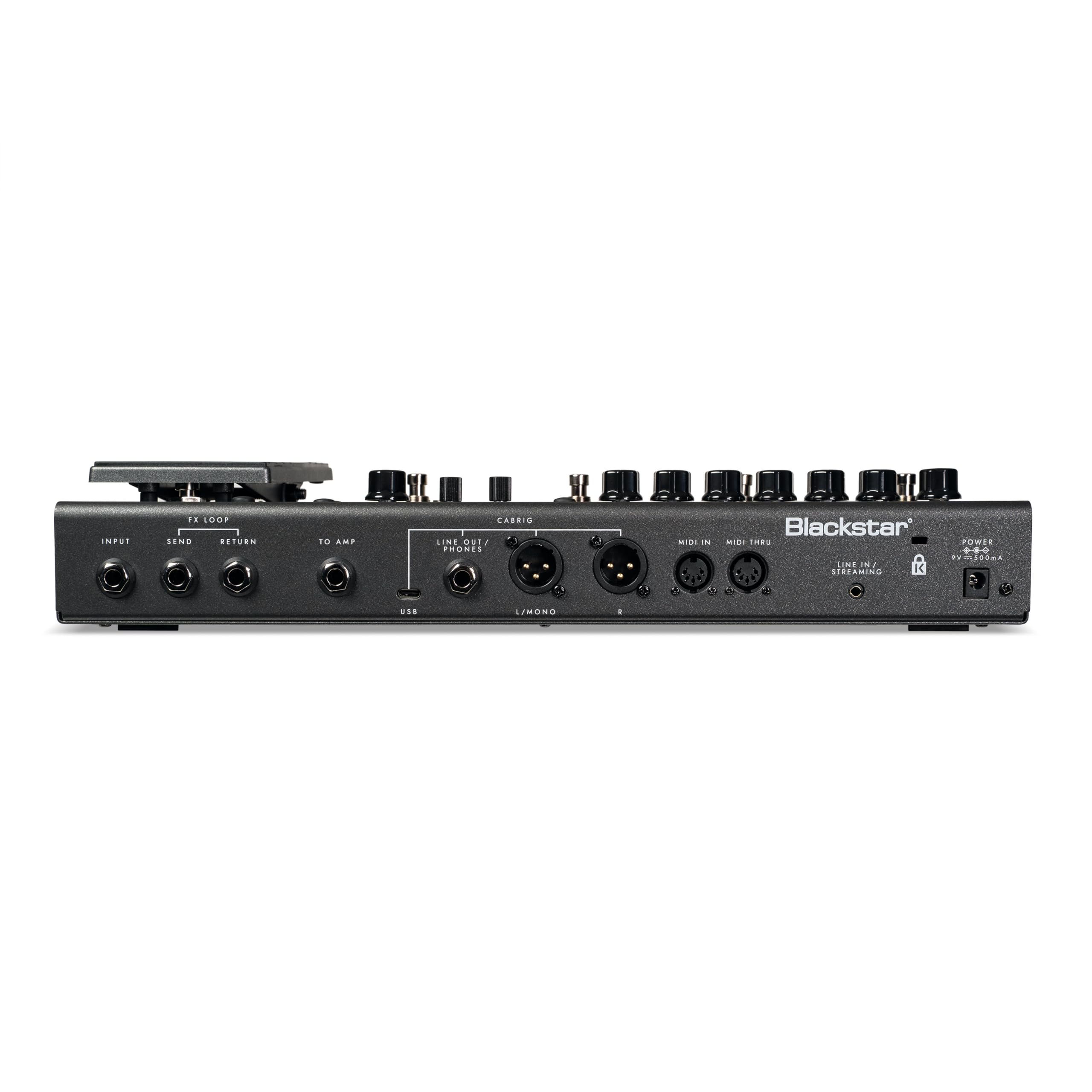 Blackstar ID:X Floor 3 Pedalera de Modelado de Amplificador – 6 Voces de Amplificador, Emulación de Válvulas, 35+ Efectos, Pedal de Expresión y Compatibilidad MIDI Completa