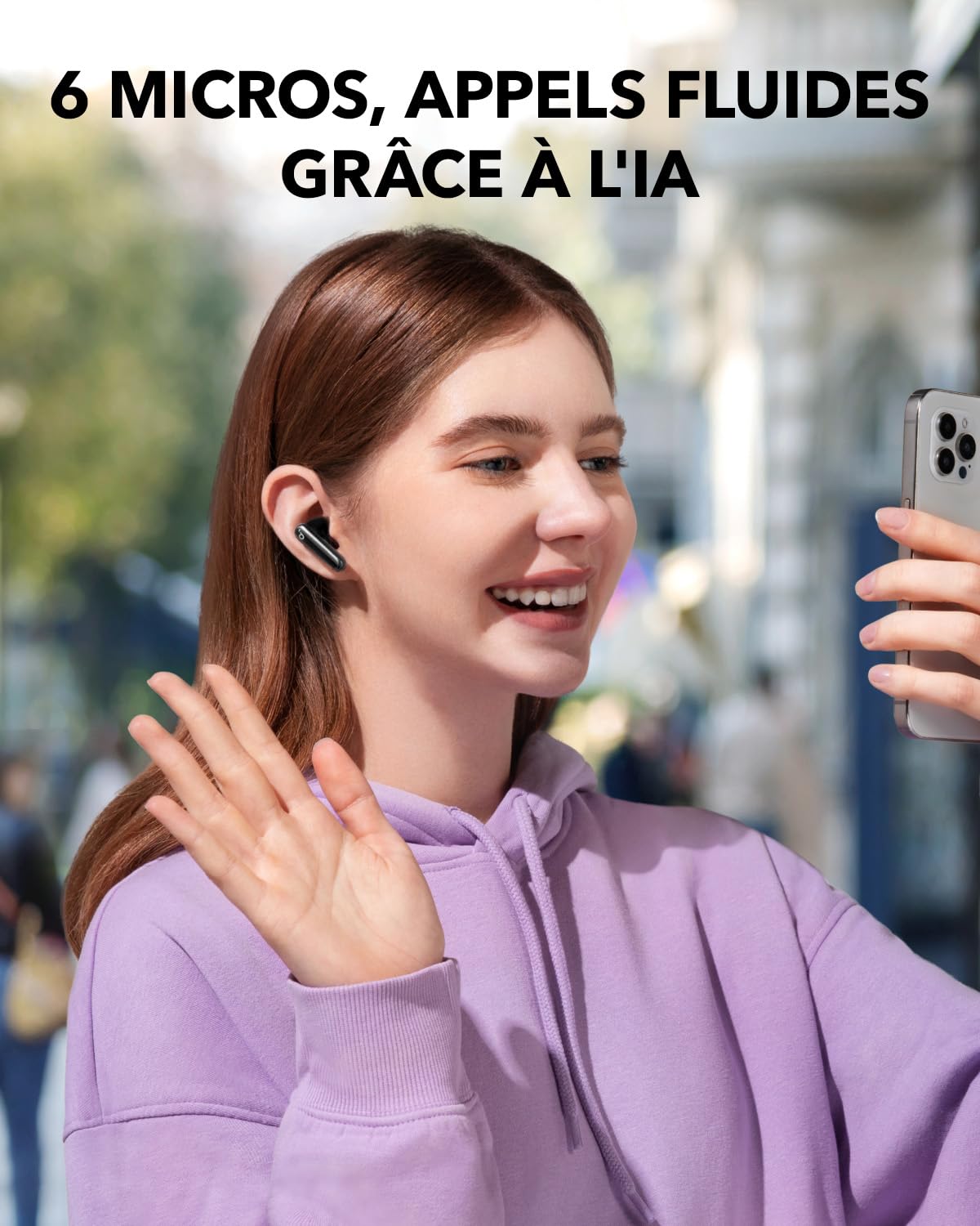 Soundcore de Anker P40i Auriculares Bluetooth con Cancelación de Ruido