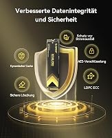 ORICO IG740PRO 2TB M.2 NVMe SSD PCIe 4.0 - 7450 MB/s Sebesség, TLC 3D NAND, Hűtőbordával - Ipari és Otthoni Használatra, Laptop, PC, PS5 Kom 4