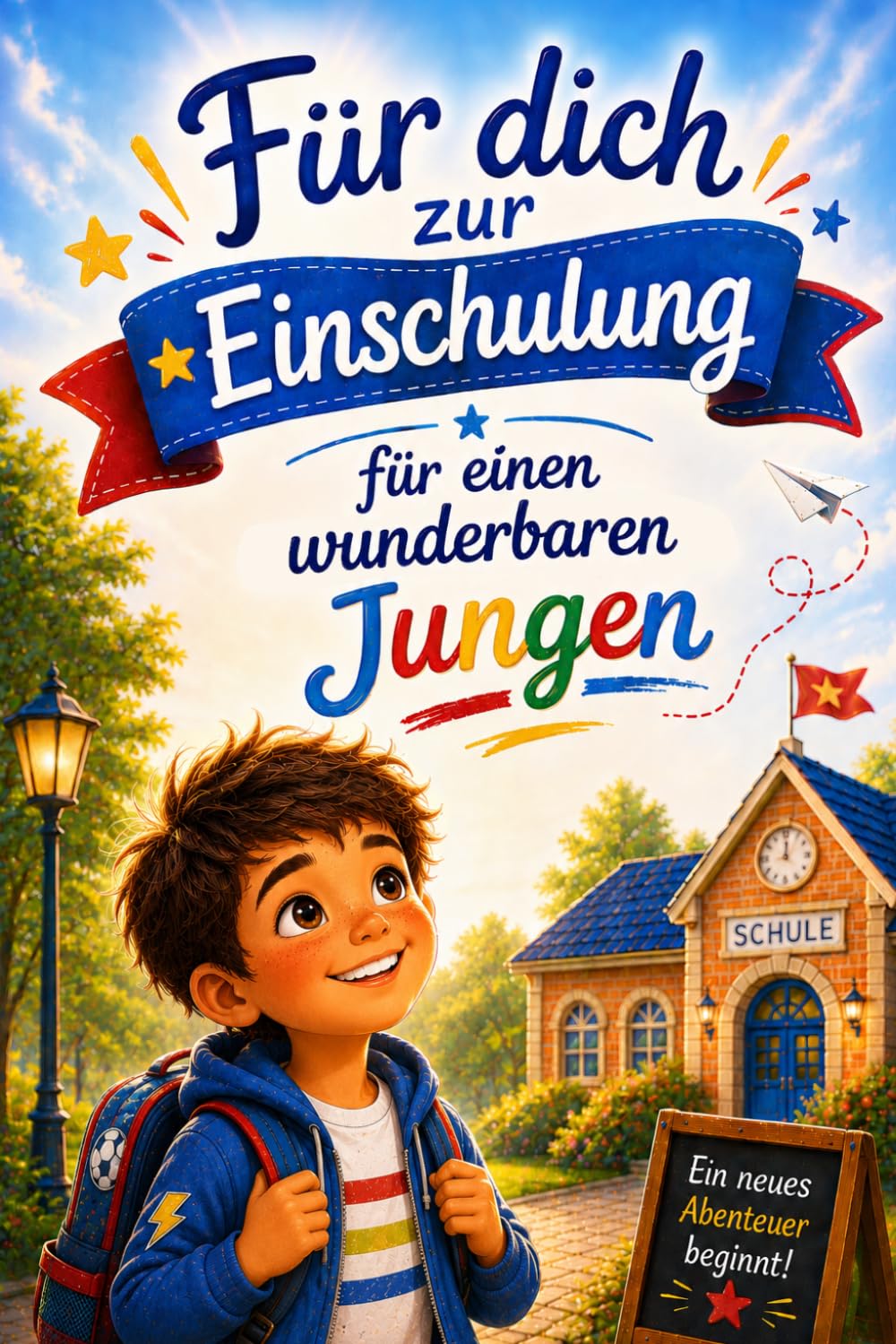Für dich zur Einschulung: 12 Mutmachgeschichten für einen wunderbaren Jungen - ideal für zukünftige Schulkinder, den Schulstart und die 1. Klasse