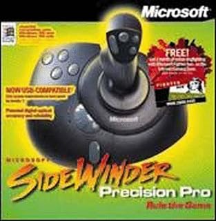 Microsoft SideWinder Precision Pro USB Joystick - Digital-Optical Precision Gaming Controller with 10 Programmable Buttons