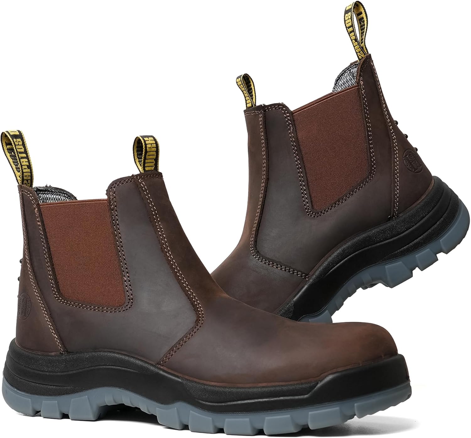 Men's Work Boots - Slip Resistant Waterproof