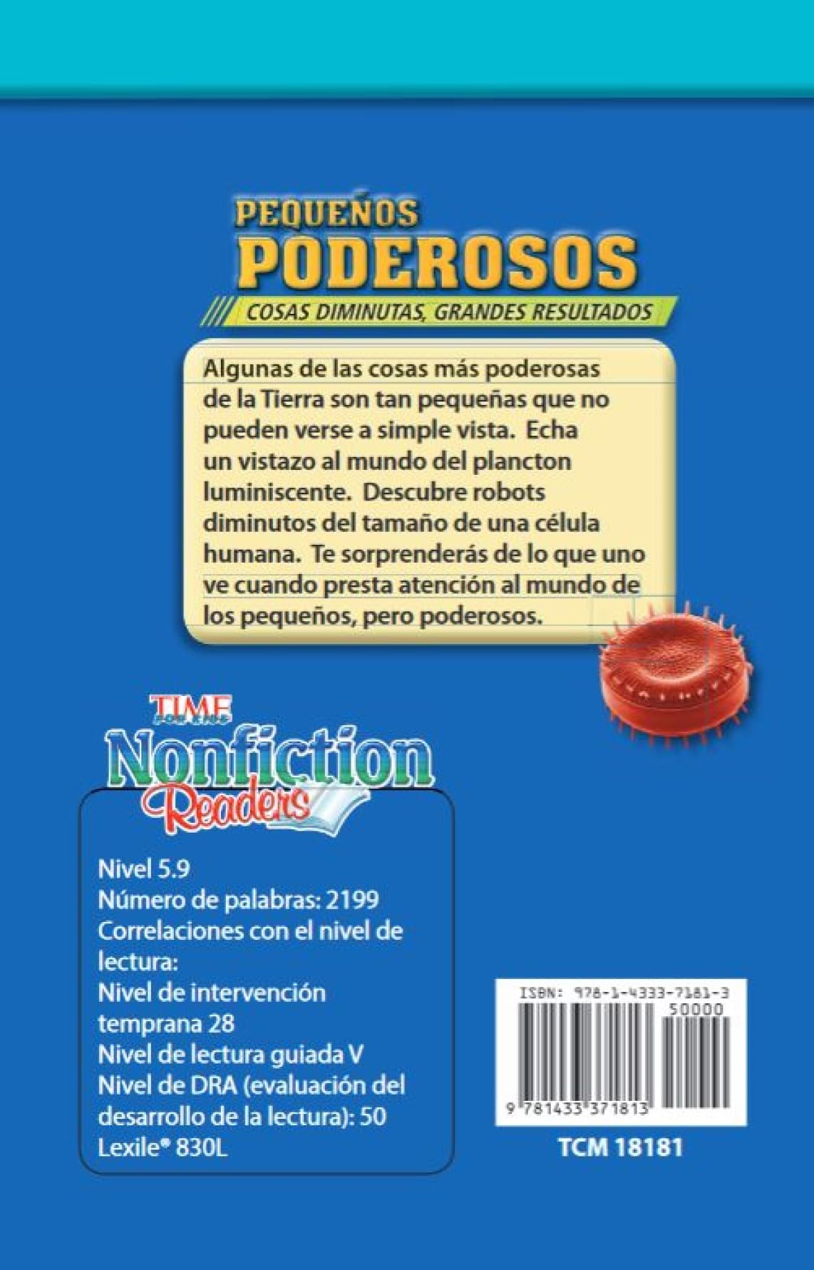Time for Kids Informational Text Grade 5 Spanish 30-Book Set (Time for Kids Nonfiction Readers): Challenging Set (Teacher Created Materials Library Set)