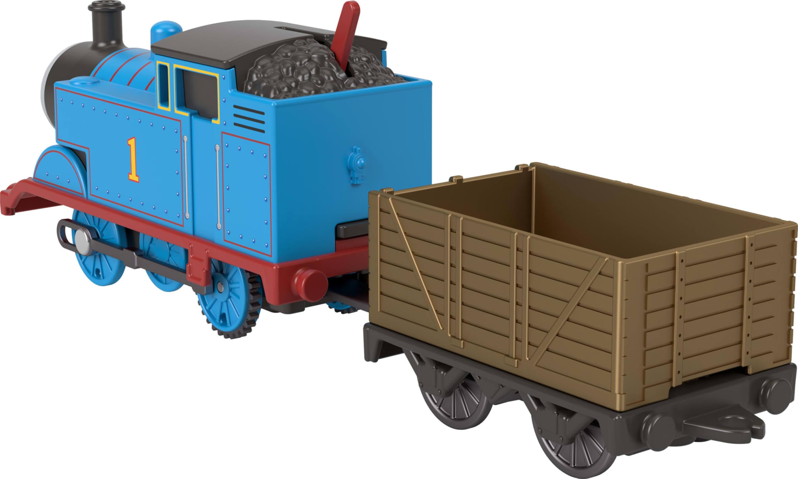Thomas Thomas Engine Motorised Metal Freight Locomotive & Cargo Wagon Classic Series Character for Kids 3+ Years JGF93 - Image 4