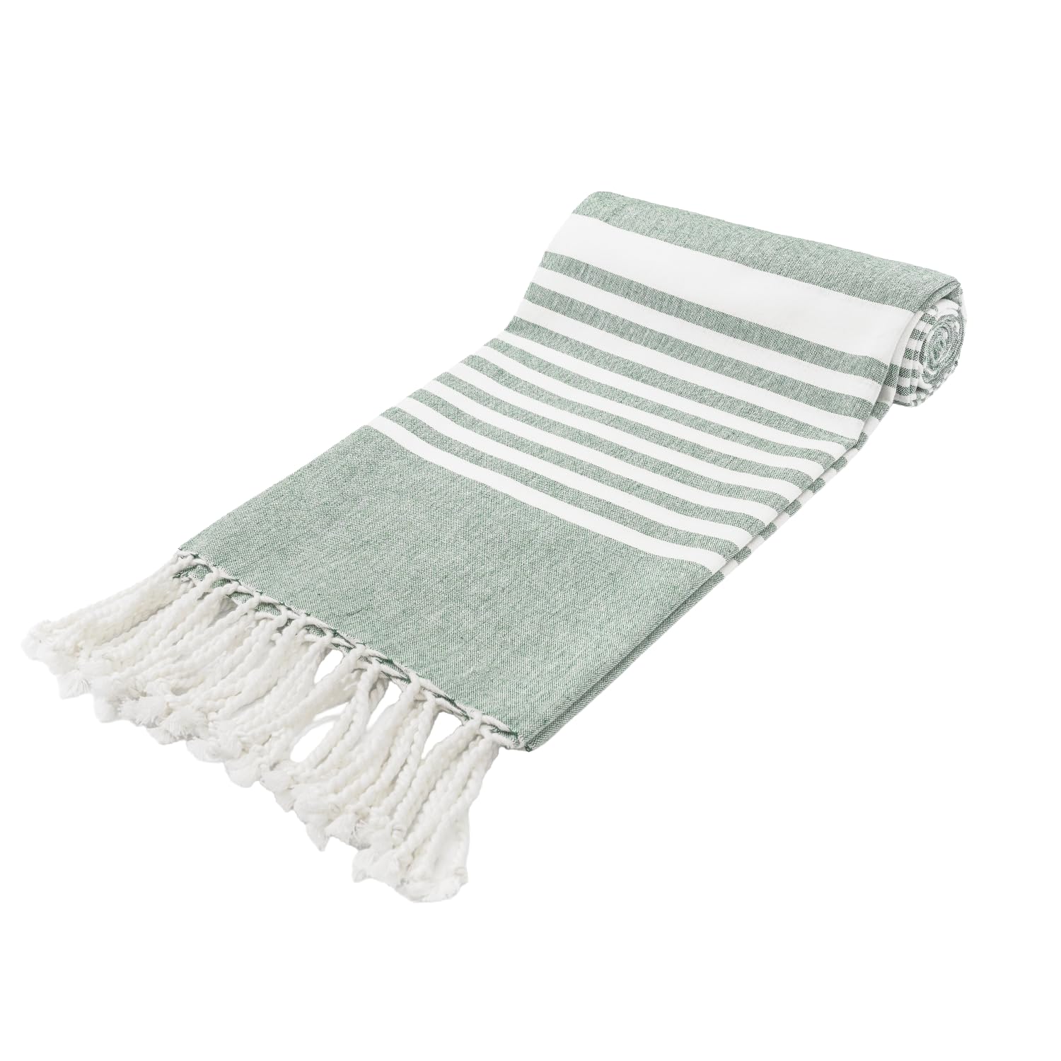 Green Turkish Beach Towel