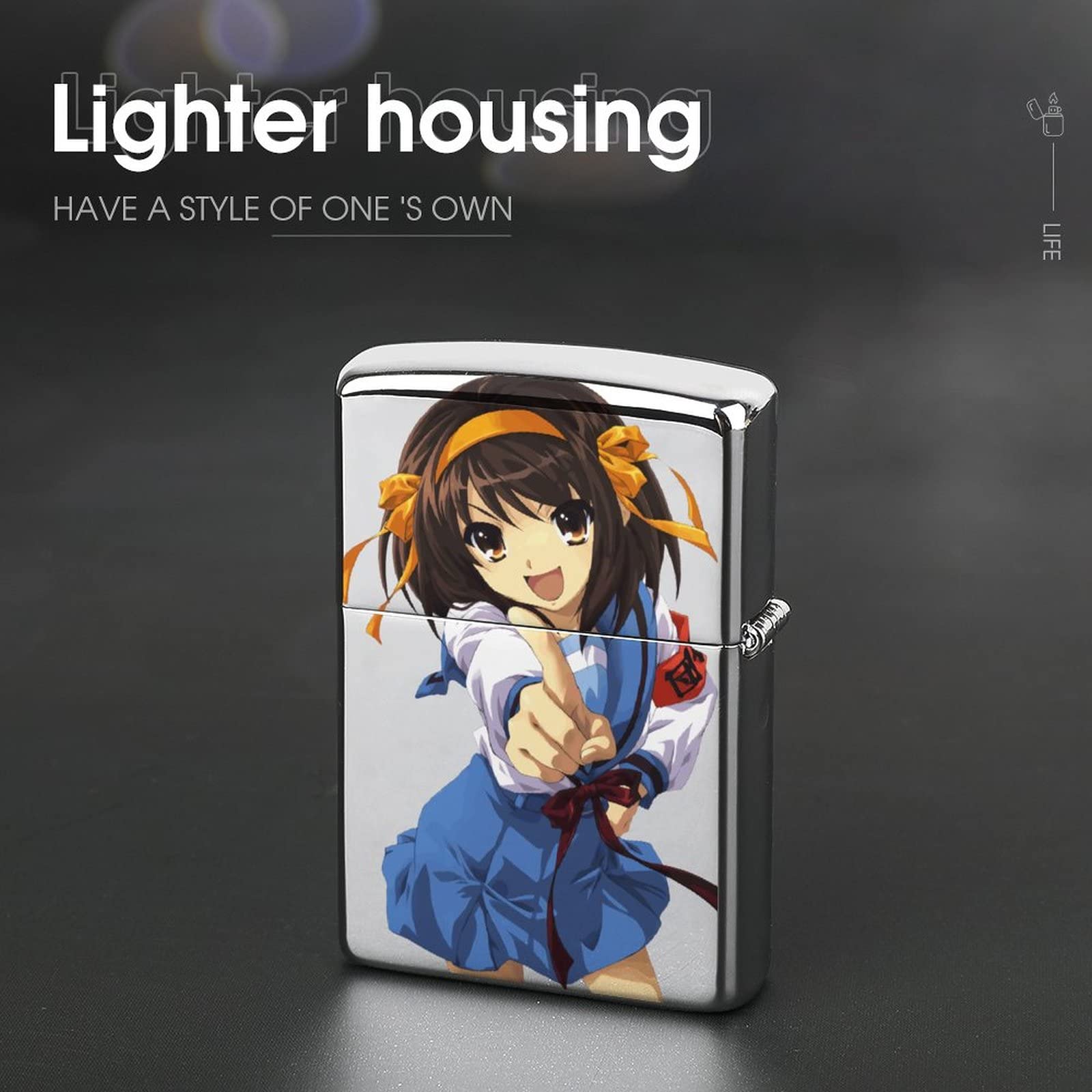 Amazon.co.jp: ジッポライター兼用ケース 涼宮ハルヒシリーズ 涼宮