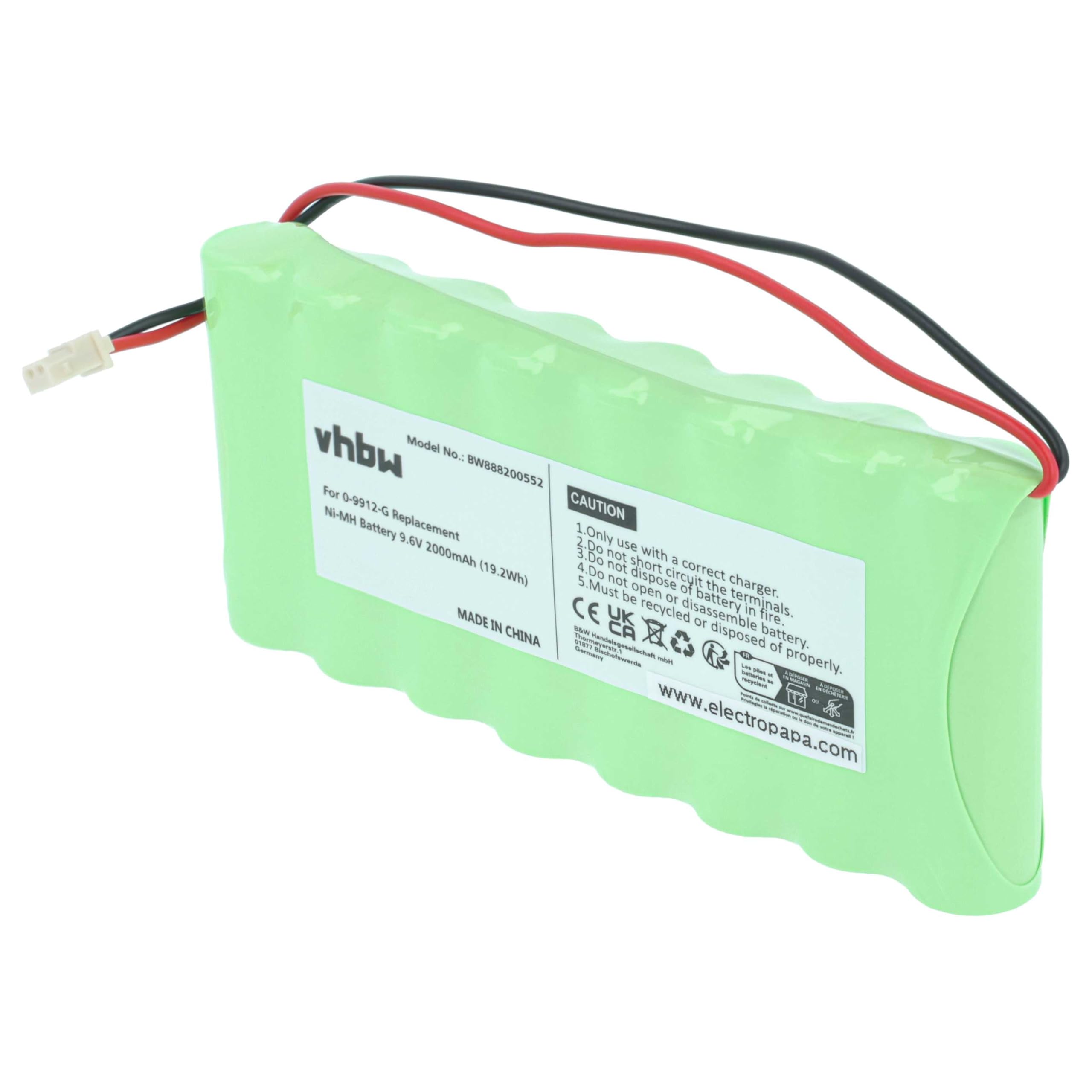 vhbw 2X Batterie Compatible avec Visonic PowerMaxComplete