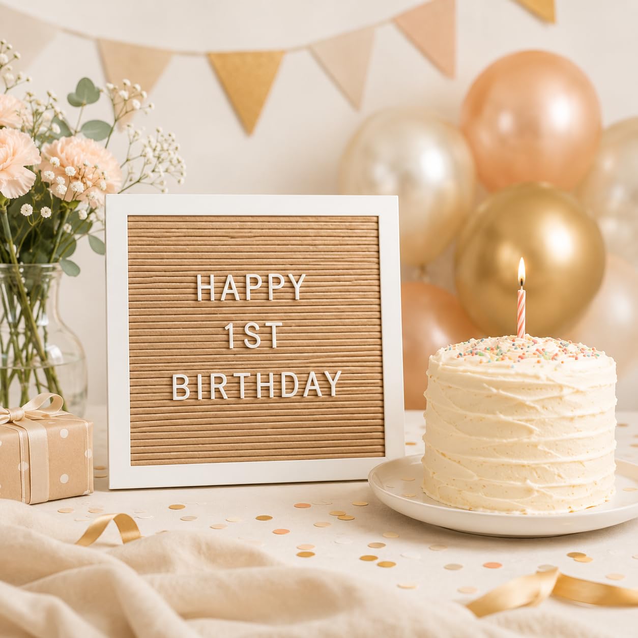 Kate & Milo Letterboard, Taupe, Classic Wooden Letterboard, Baby Keepsake Photo Prop, Taupe Letterboard Keepsake For Meilensteine, Gender Neutral Nursery Decor, Baby Announcement Prop