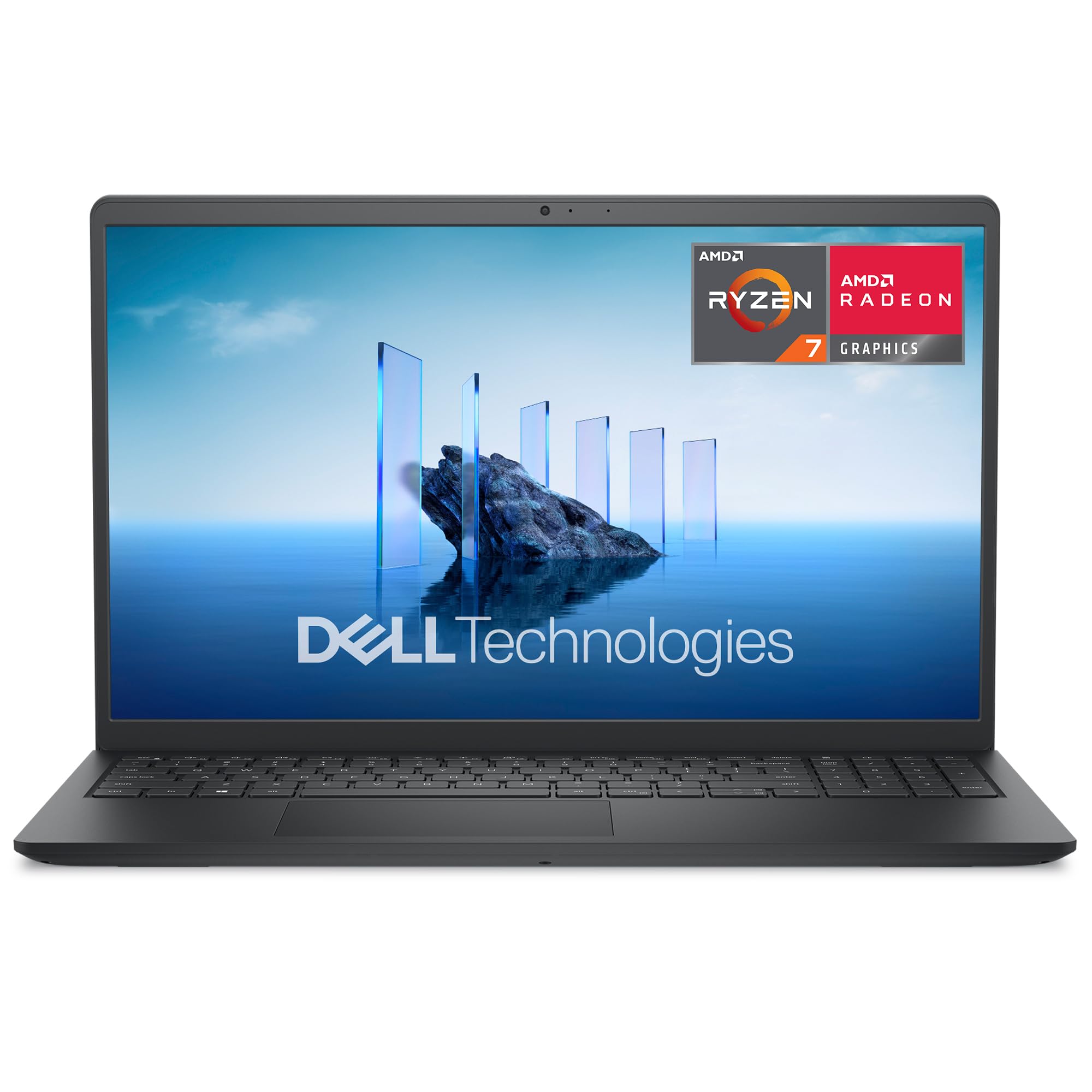 Dell Dell 15 Laptop DC15255 15.6" FHD (1920 x 1080) 120Hz, AMD Ryzen 7 7730U Processor, AMD Radeon Graphics, 16GB DDR4 RAM, 1TB SSD,