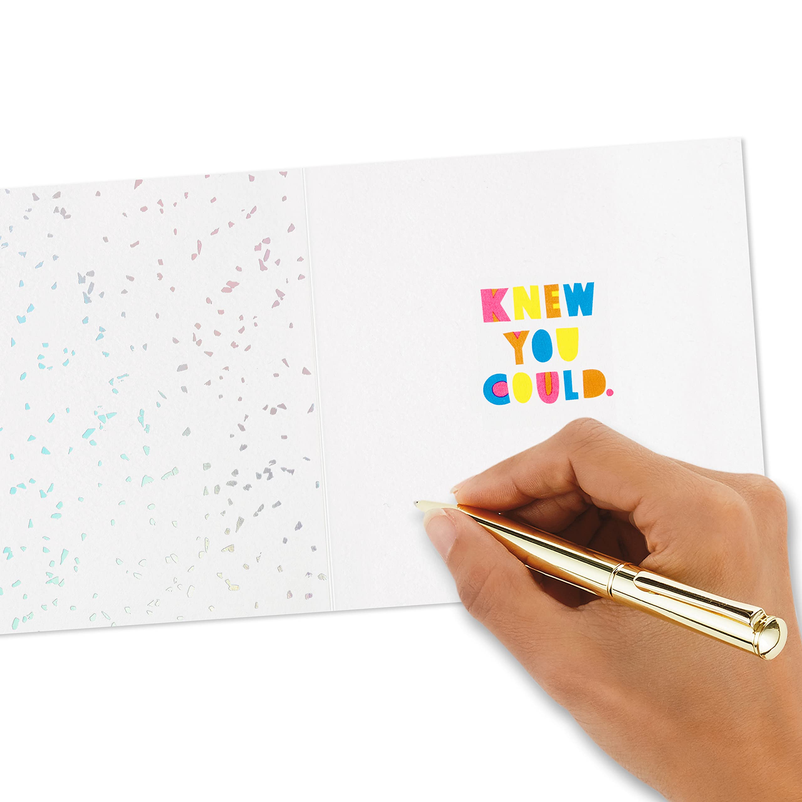 Hallmark Signature Congratulations Card or Graduation Card (You Did It) - Image 5