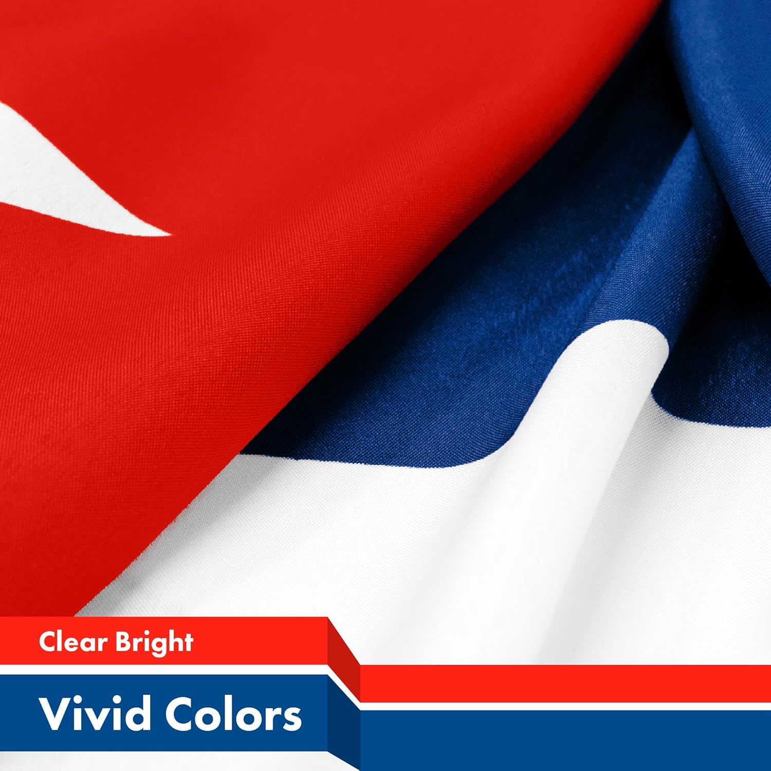 USA American & Cuba Cuban Flags 3x5 FT Combo Printed 150D Polyester By G128