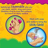 Vista 4 de Crayola Globbles - Juguete antiestrés (16 quilates), bolas pegajosas, regalo para niños, juguetes sensoriales para aliviar el estrés, regalos, a