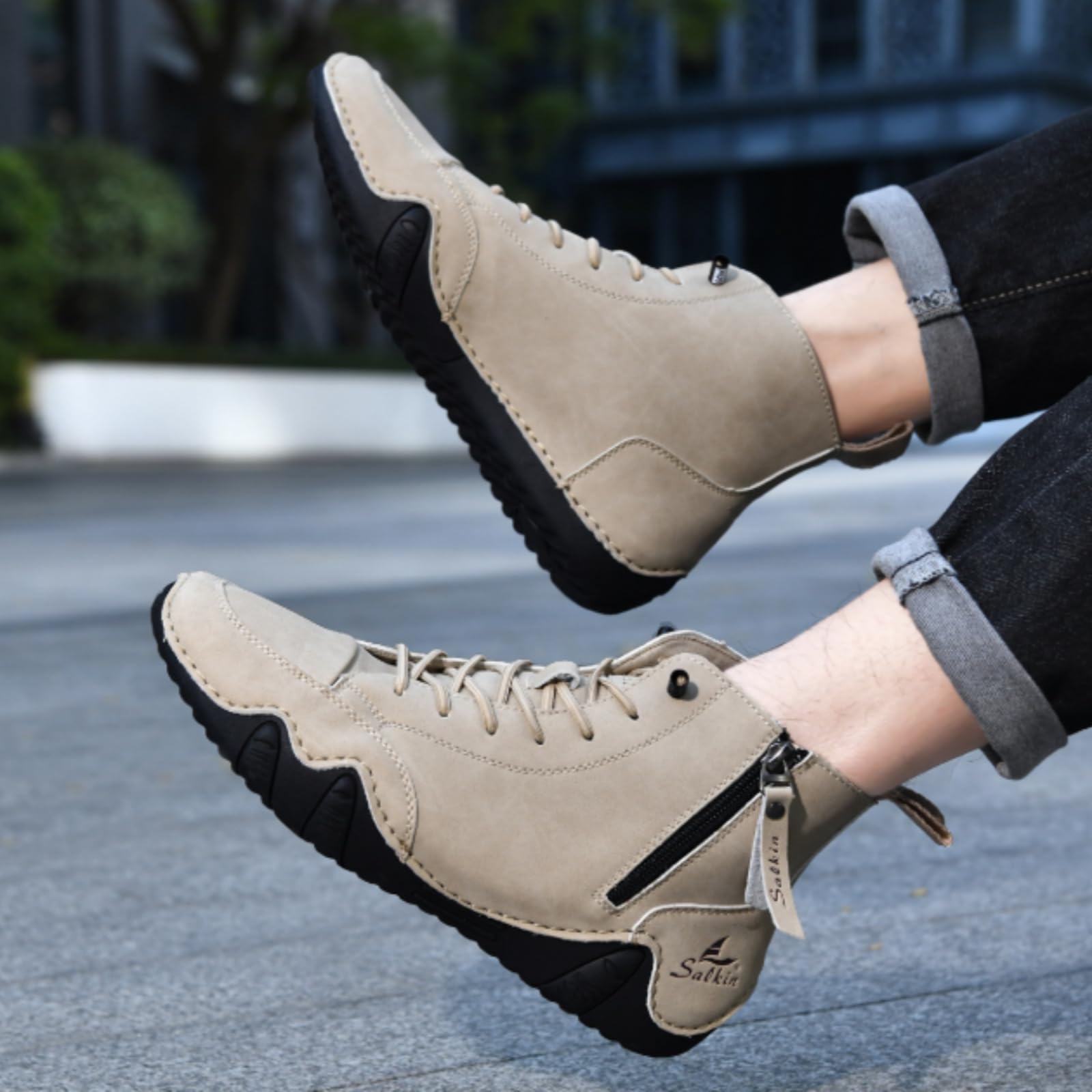Feel Free Barfußschuhe, ergonomisch geformt, wasserdicht und schmerzlindernd – Barfußschuhe und Bootsschuhe aus Leder