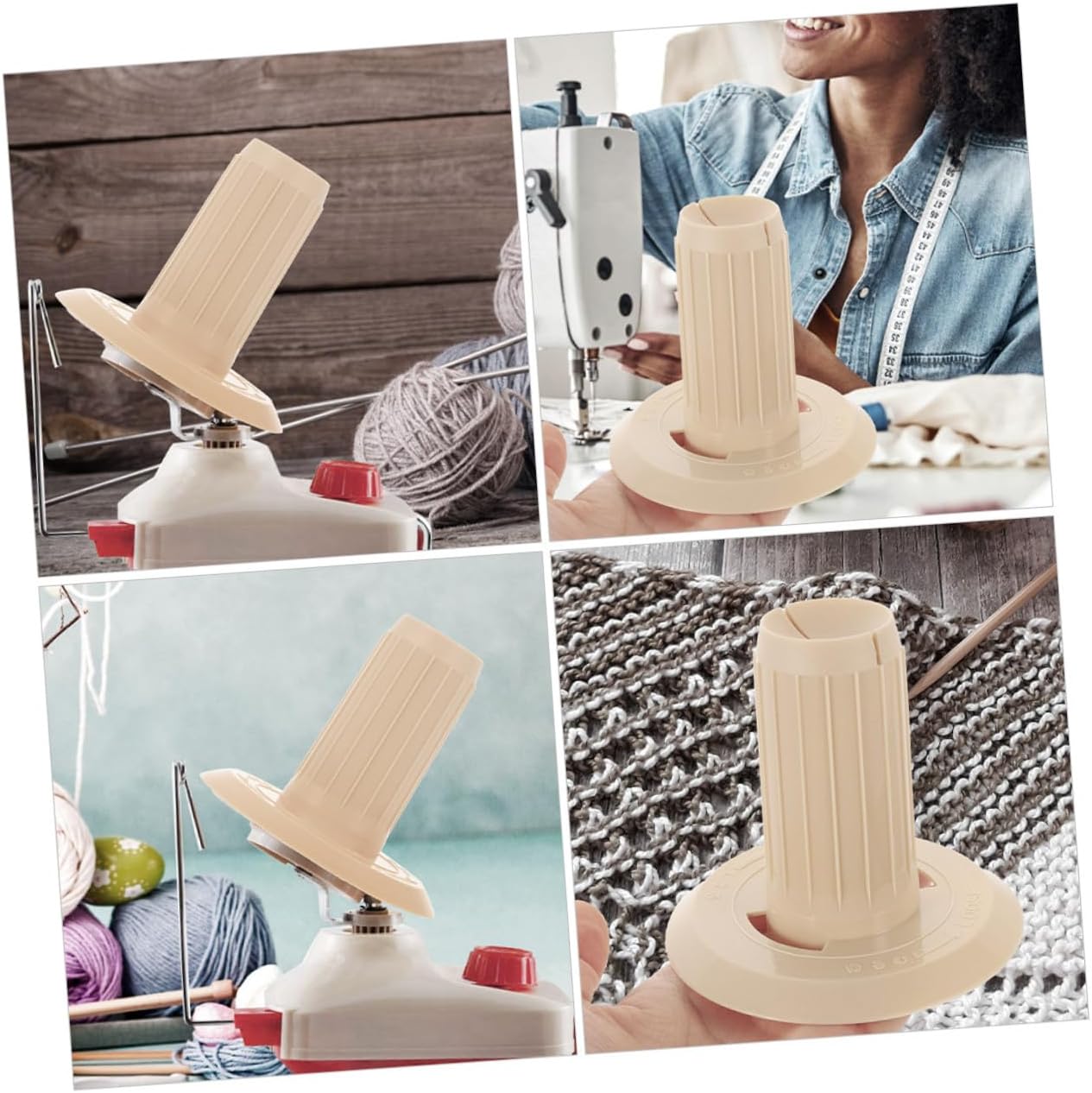 Portable Yarn Ball Winder Reel for Adults, Small Household Handheld Craft