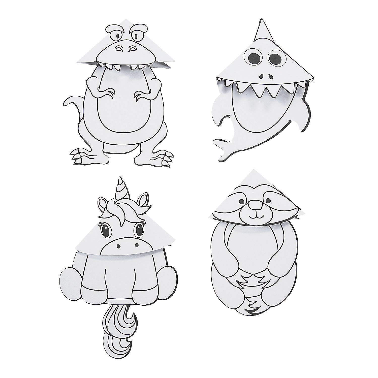 Buy Fun Express 12 Count Color Your Own Animal Corner Bookmarks Kids buy-fun-express-12-count-color-your-own-animal-corner-bookmarks-kids