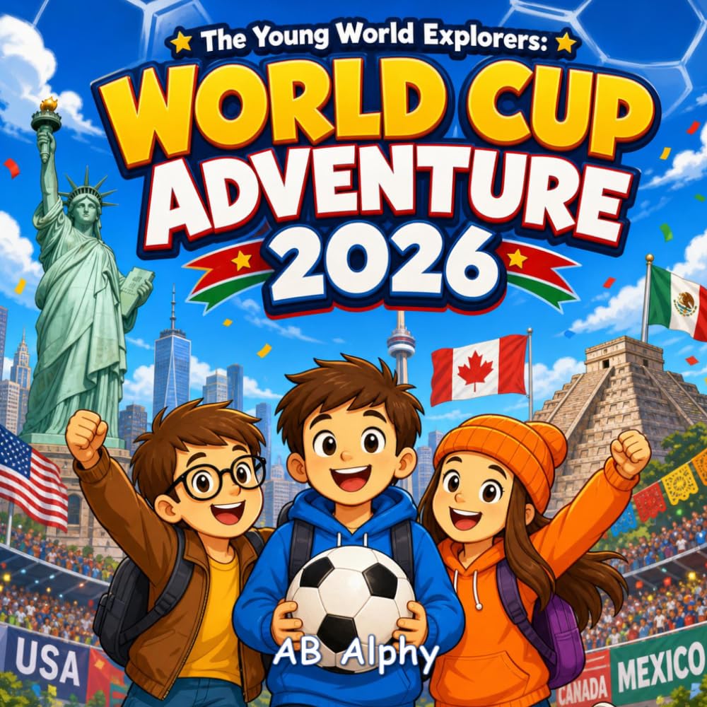 The Young World Explorers: World Cup Adventure 2026: A Fun Children’s Soccer Travel Adventure Across the USA, Canada, and Mexico During the FIFA World Cup