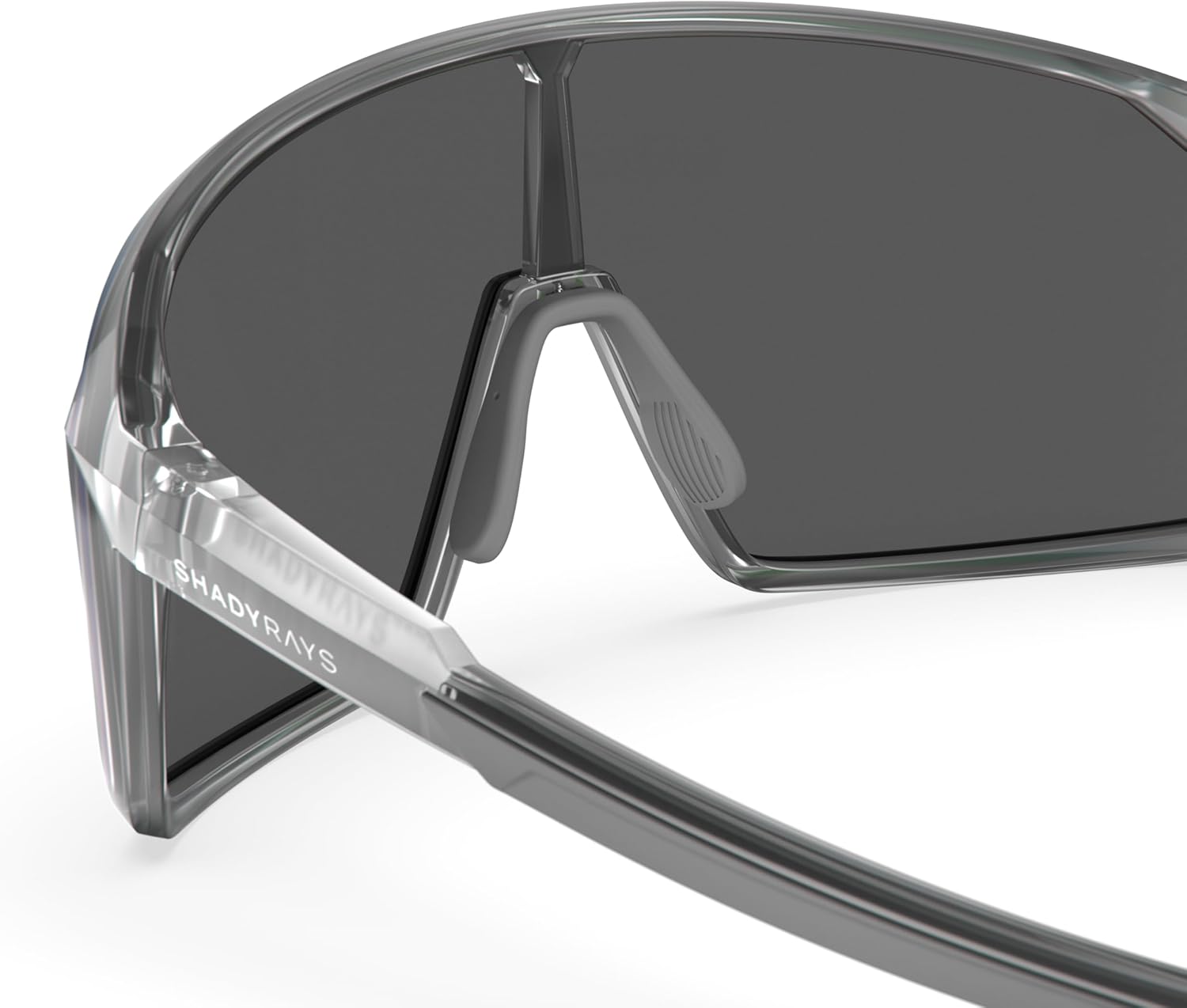 Shady Rays Rival Mens | Single Lens Shield Panoramic Polarized Sunglasses - Image 4