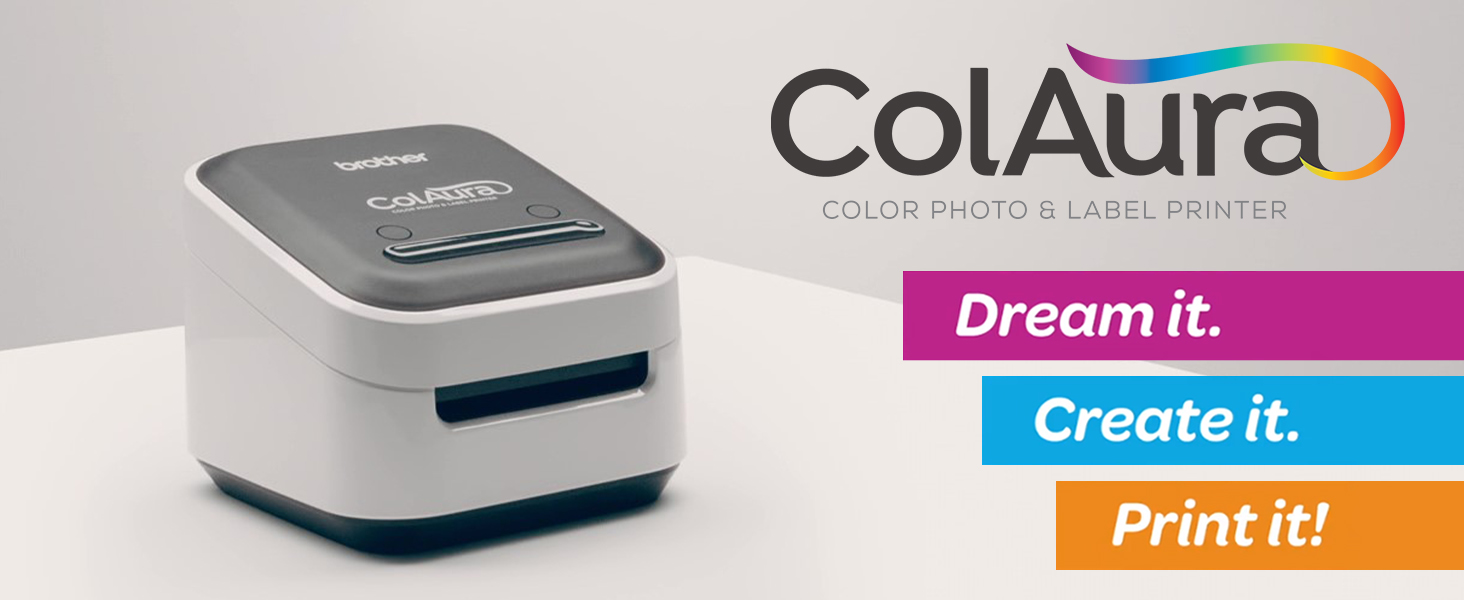 Amazon.com : Brother ColAura VC500W Color Photo and Label Printer 