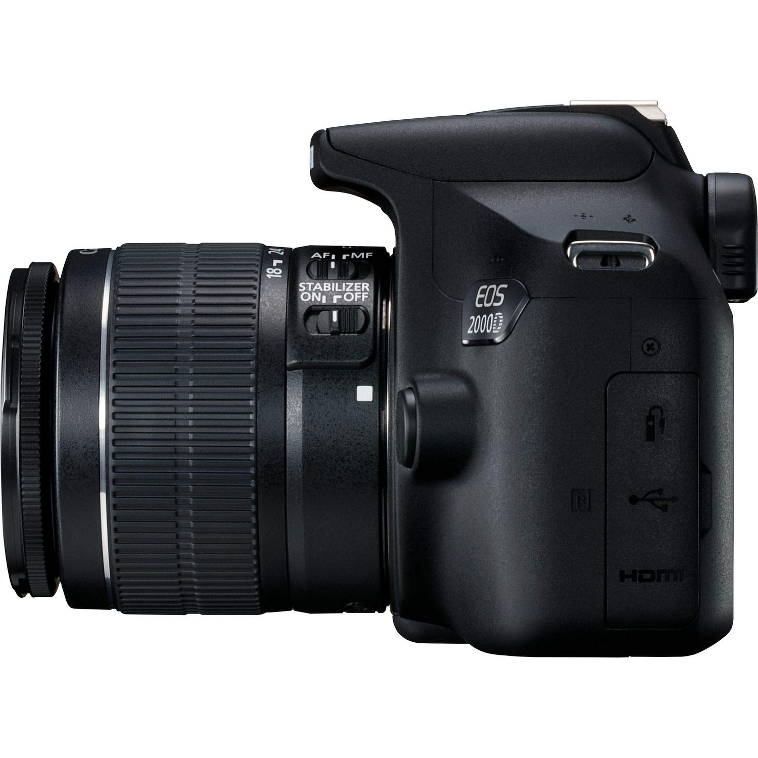 Amazon Canada: Canon EOS 2000D DSLR Camera with 18-55mm is II Lens