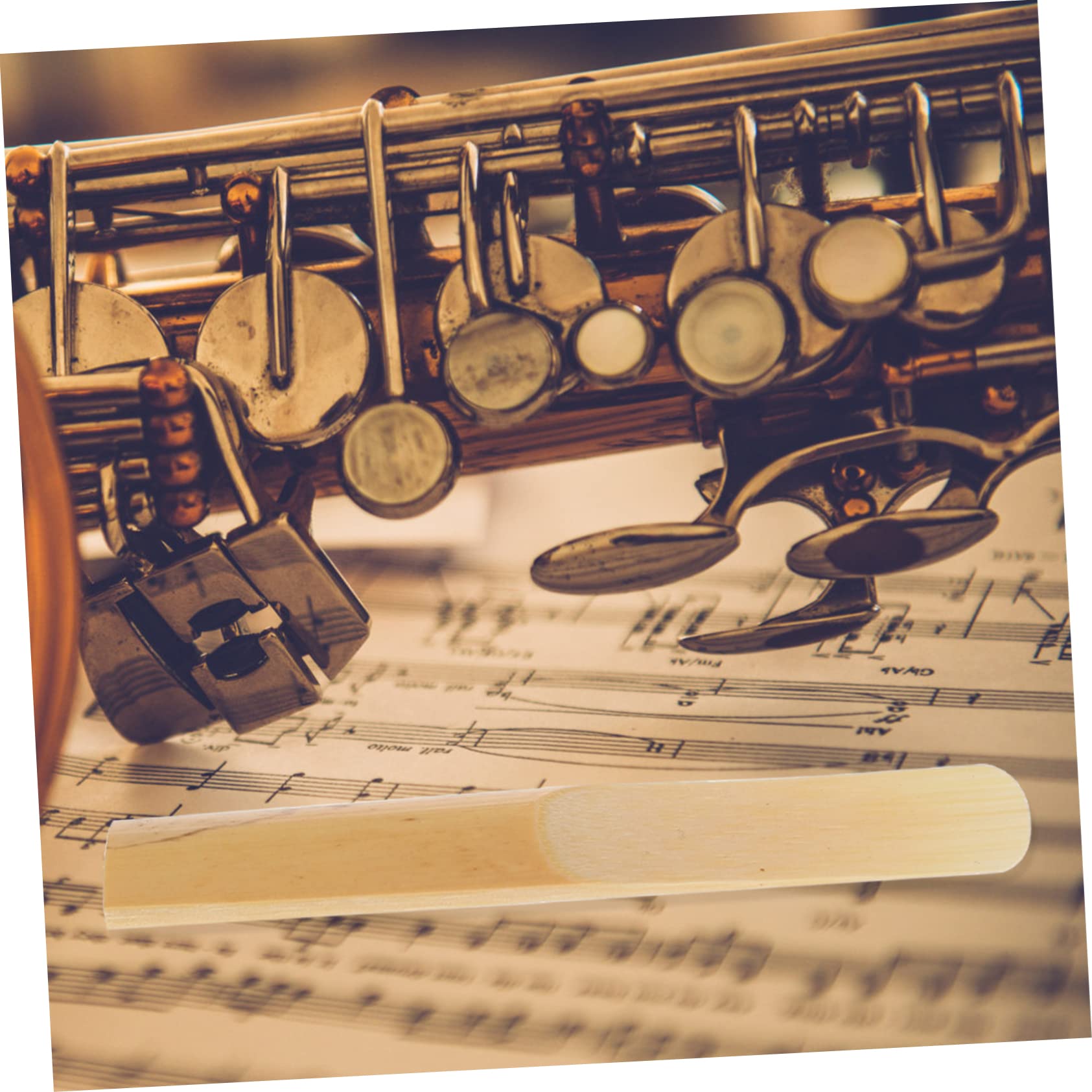 TOYANDONA 40piezas De Clarinete Dureza Accesorios De Instrumento Portátiles Para Clarinete y Saxofón Ligeros y Compactos Para Profesionales y Principiantes