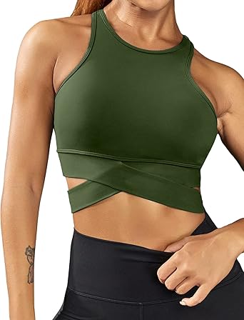 Longline crop top sports bra Outlet