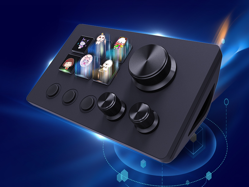 ストリームコントローラーデック ショートカットキーボード 6つのカスタマイズ可能 Amazon.co.jp: Basicolor ストリームコントローラーデック