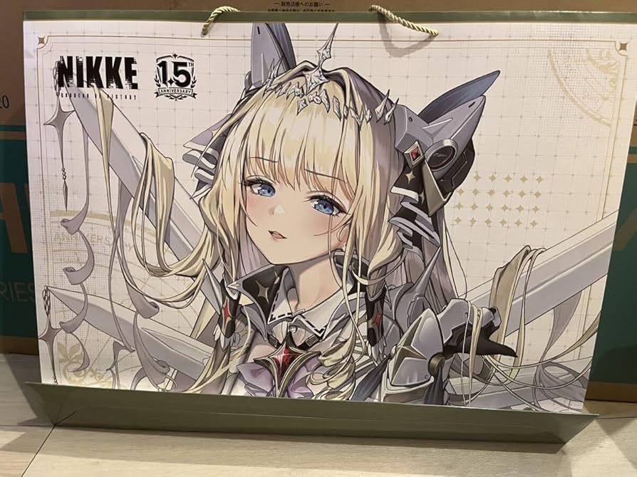NIKKE ノベルティ モダニア 1枚 Amazon.co.jp: NIKKE 1.5th クラウン モダニア 1.5周年 限定