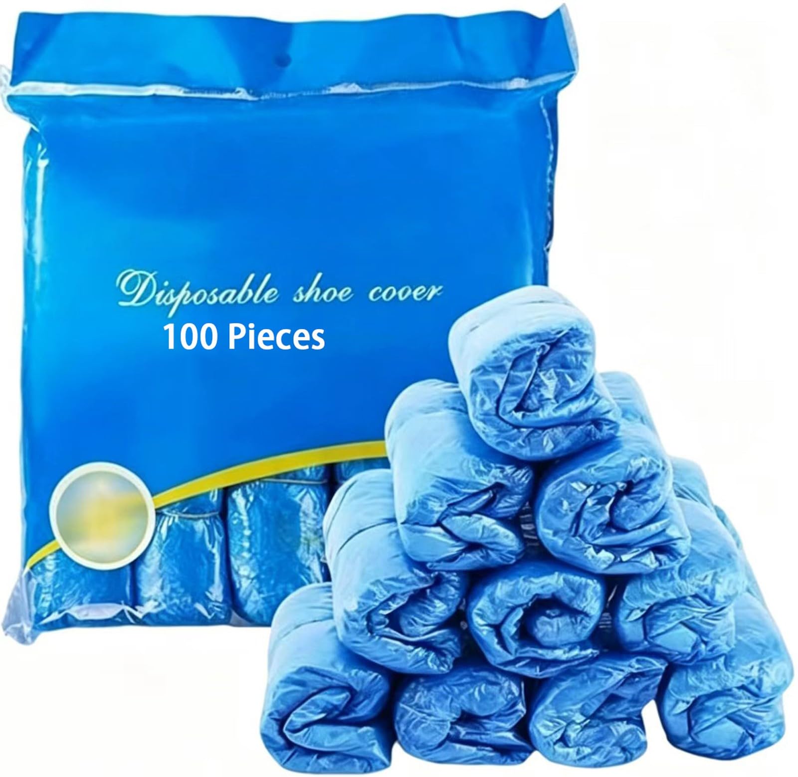 Einweg-üBerschuhe, 100-2000 StüCk, rutschfeste, wasserdichte StiefelüBerzieher aus Kunststoff, Staubdichte üBerschuhe füR Alle AnläSse(1000 Pieces)
