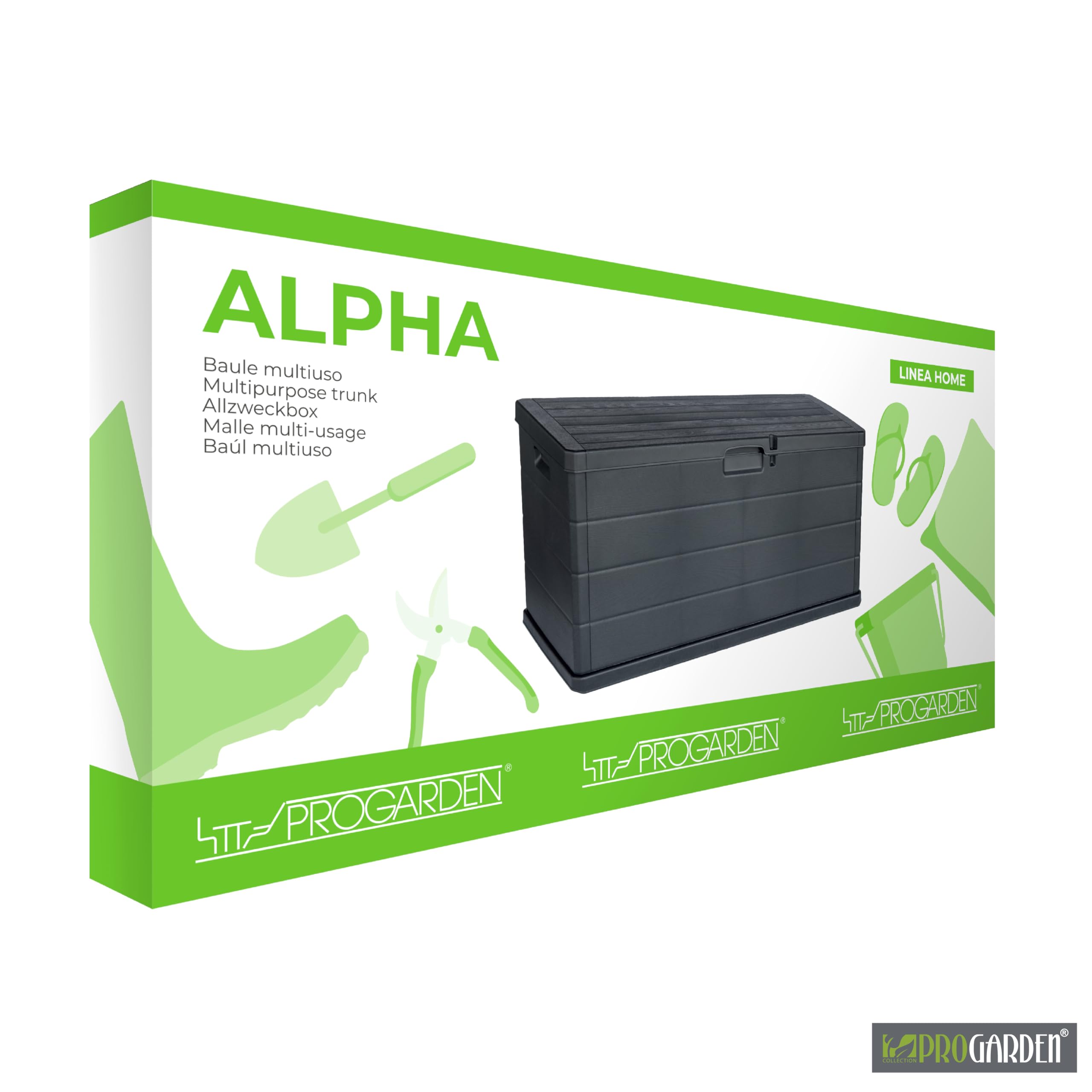 MIRADA IPAE-PROGARDEN ALPHA 340LT 118X59XH57 Anthrazit