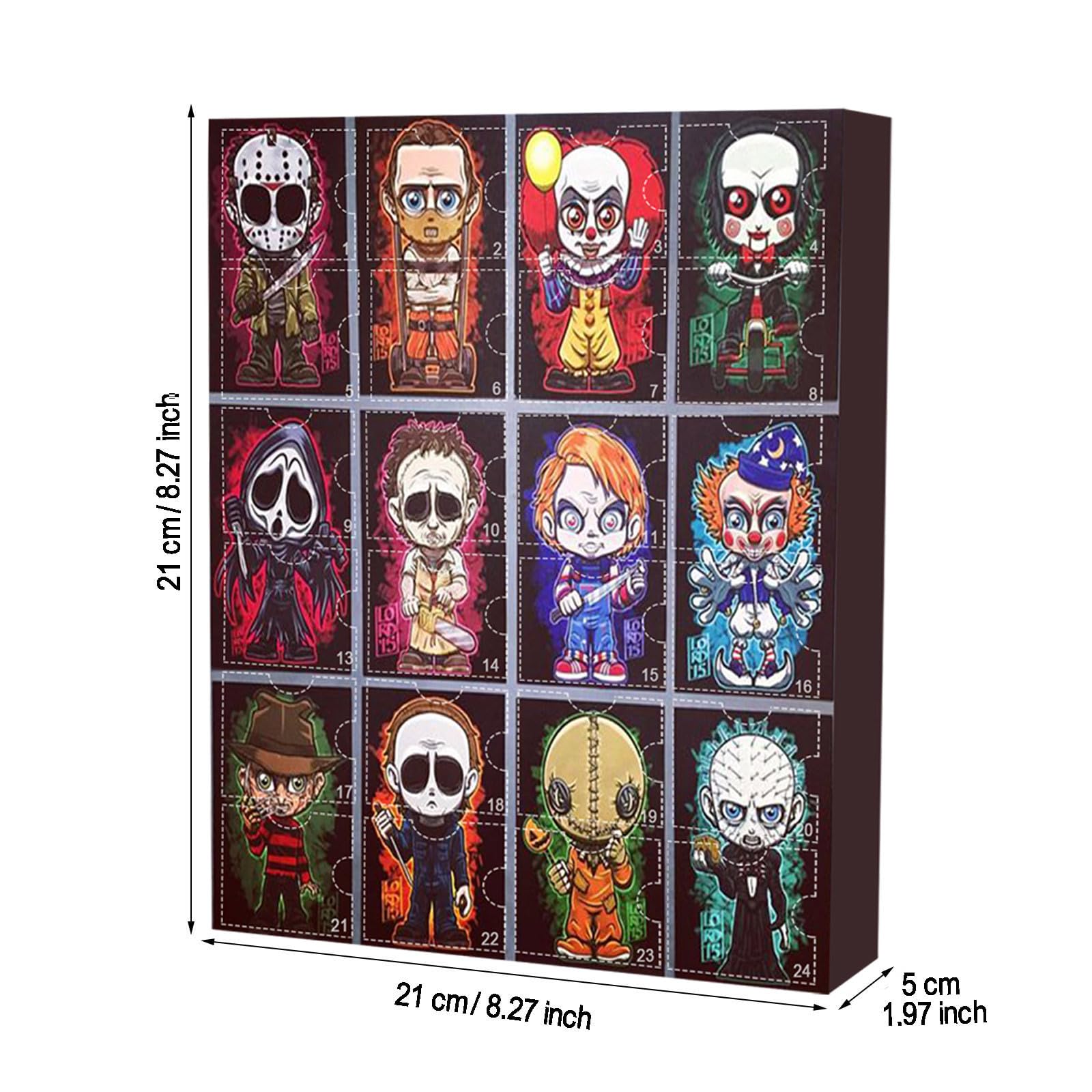 Halloween Adventskalender 2025 - 31 Gruselige Figuren Für Tägliche Überraschungen Bis Halloween