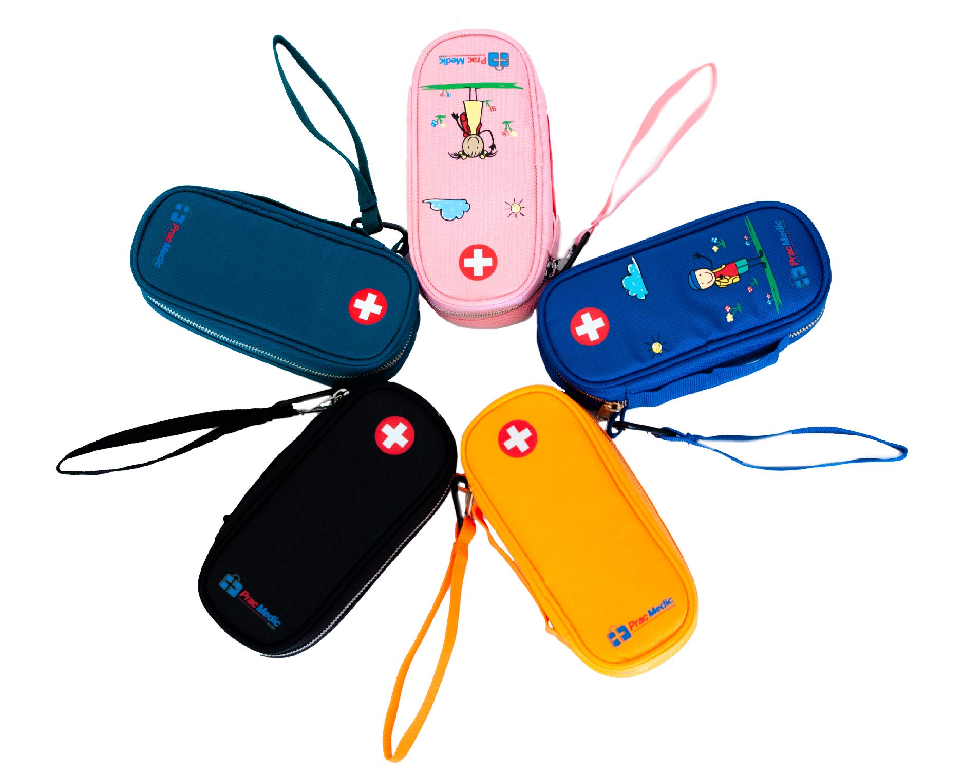 Buy PracMedic Bags Epipen Carry Case Holds Epi Pens, Auvi Q, Inhaler