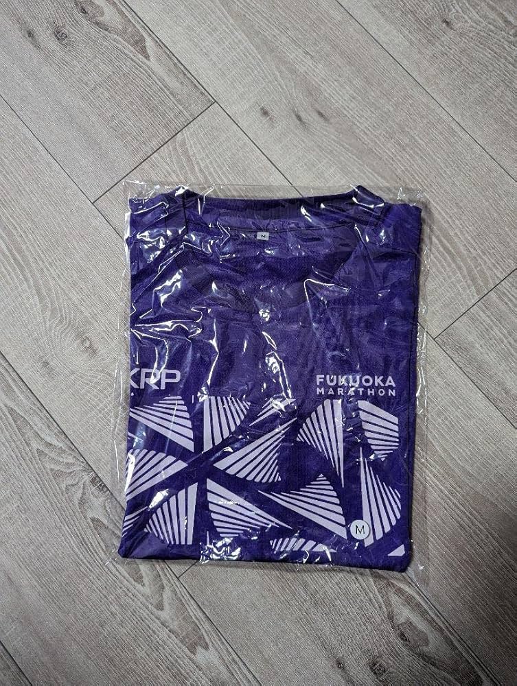Amazon.co.jp: 福岡マラソン 2022 参加賞 Tシャツ Mサイズ