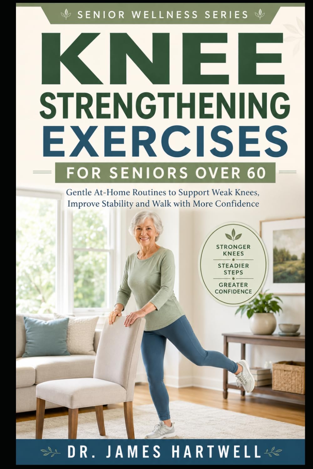 Knee Strengthening Exercises for Seniors Over 60: Gentle 10-Minute At-Home Routines to Support Weak Knees, Improve Stability, Climb Stairs with Confidence and Walk More Easily