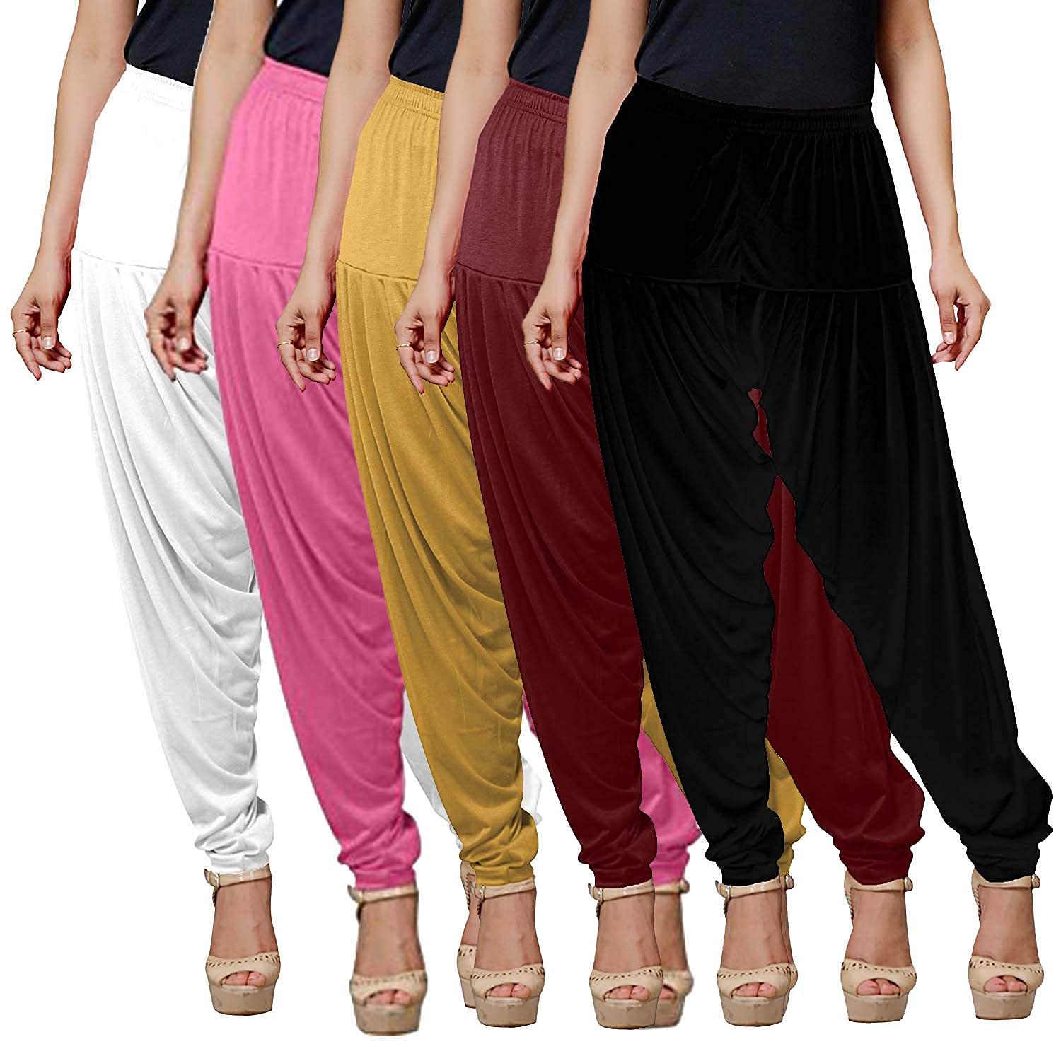 vee ess Women's Regular Fit Rayon Patiala Pants (WMSP_4&5_001)-picture-51