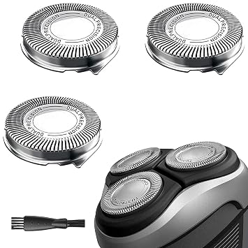 HQ8 Replacement Heads Blades Compatible with Norelco Shaver, HQ8 Razor Blades for PT720 AT880 AT810 Heads, New Upgraded HQ8 Blades for Shaver & Aquatec PT860, HQ8160, HQ7100 Heads, 3 Pack