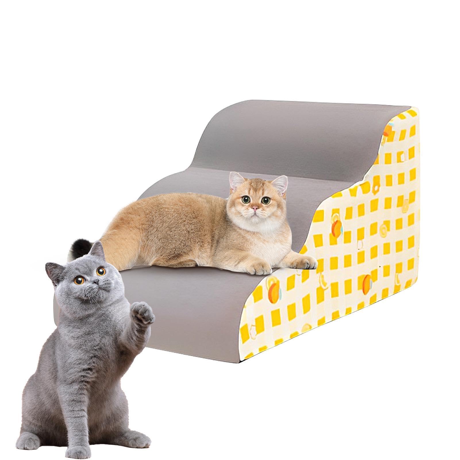 Rampe pour chien Escalier en mousse pour lit haut Marches pour animaux de compagnie