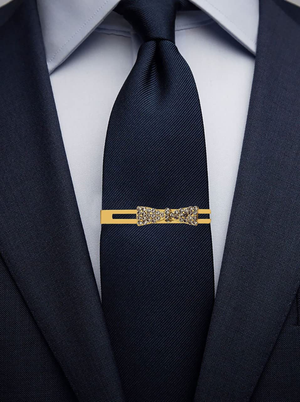 Exotica Fashions Exquisite Boys Skinny Golden Tie Pin Bar Formal Dress Shirts Necktie Pinch Tack 1 1/3 inch + Gift Box. (B09MDWCQXJ) Amazon Price History, Amazon Price Tracker