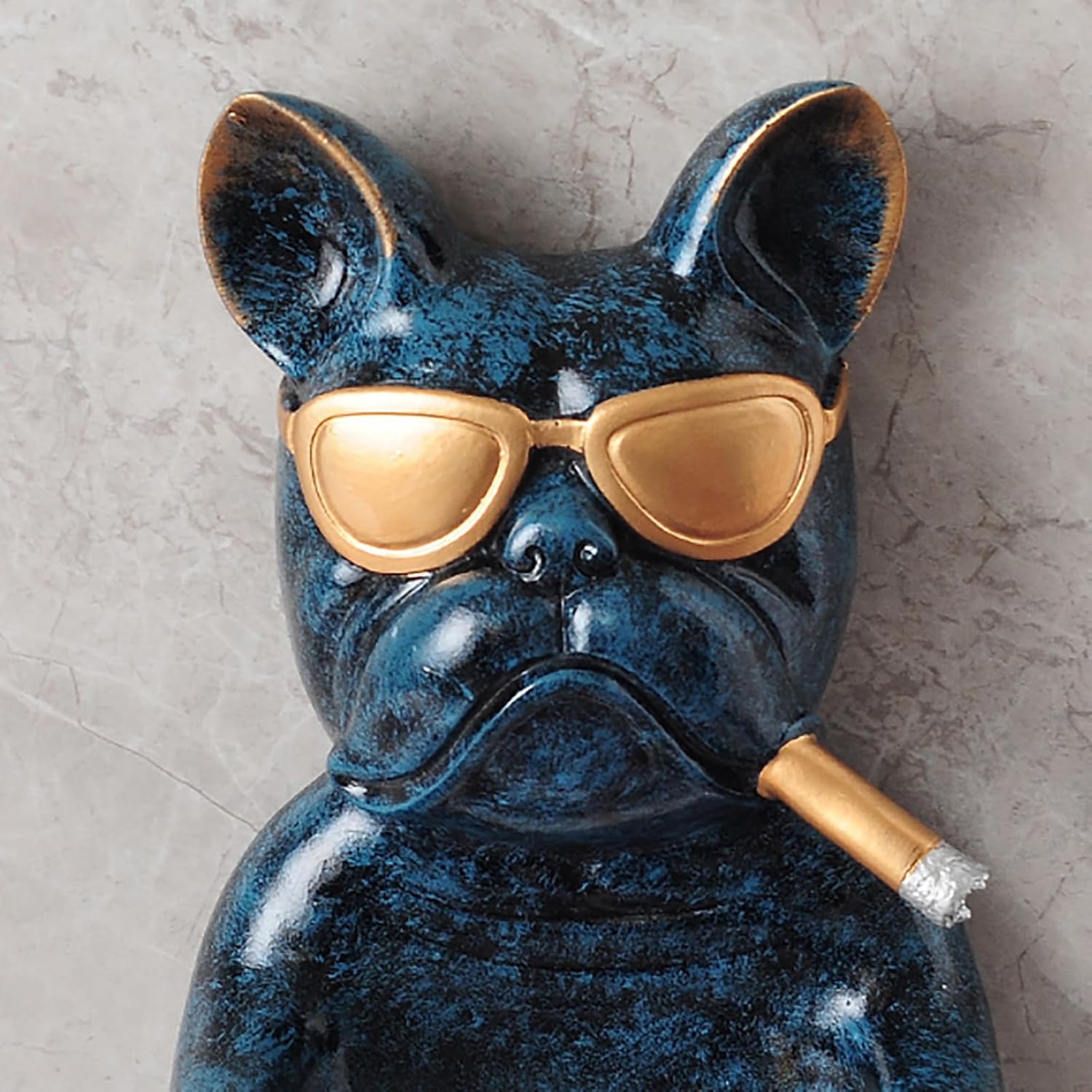 Toilet Paper Holder, No-Drill Toilet Paper Holder, Fun Bulldog Toilet Paper Holder, Decorative Toilet Paper Roll Holder, Bathroom Decor