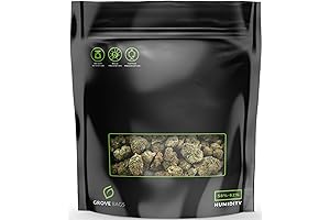 Terploc Curing Cultivation Jar for Cannabis (8 Ounce, 1/2 Lb)