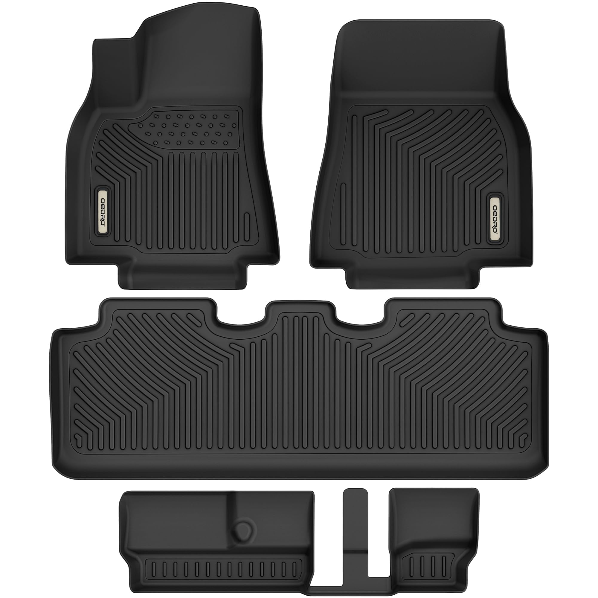 OEDRO Tesla Model Y Floor Mats 7 Seater 20202024, Custom Fit Tesla