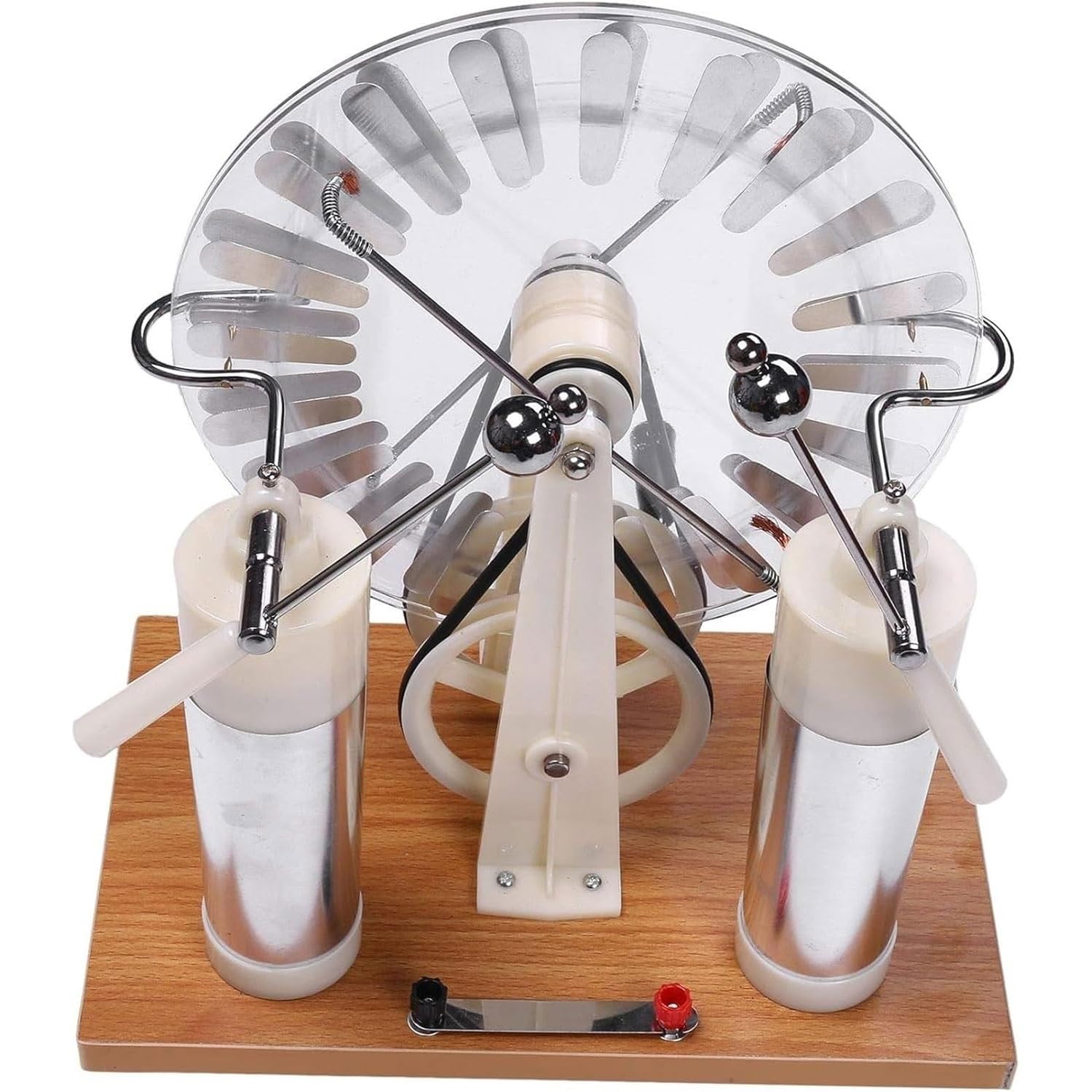 Elektrostatischer Induktionsgenerator Wimshurst-Maschine – Leyden-Glasentladungsgerät, Lehrinstrument for Physikexperimente zur Demonstration statischer Elektrizität