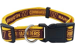 Official Washington Commanders Football Team Dog Collar