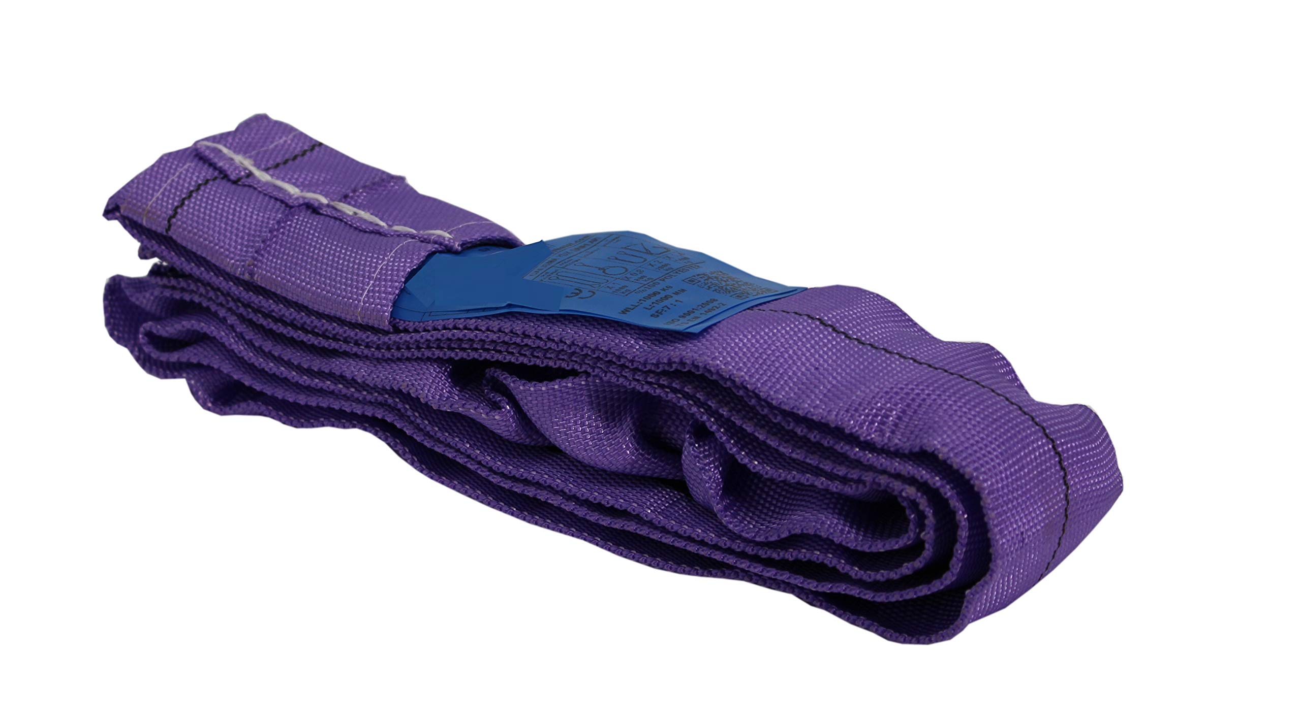 Imbracatura Rotonda Da Sollevamento 1000kg - 2m Lunghezza, Poliestere Ad Alta Resistenza - Foto 13