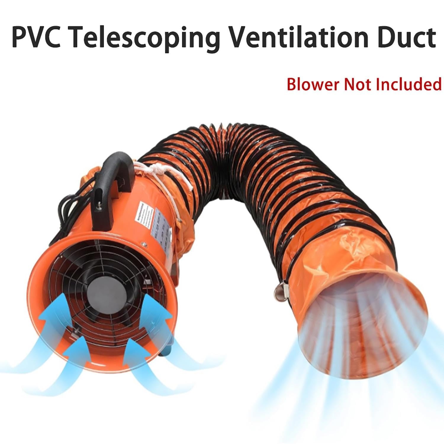Générique Tuyau flexible en PVC avec corde réglable et anneau en D