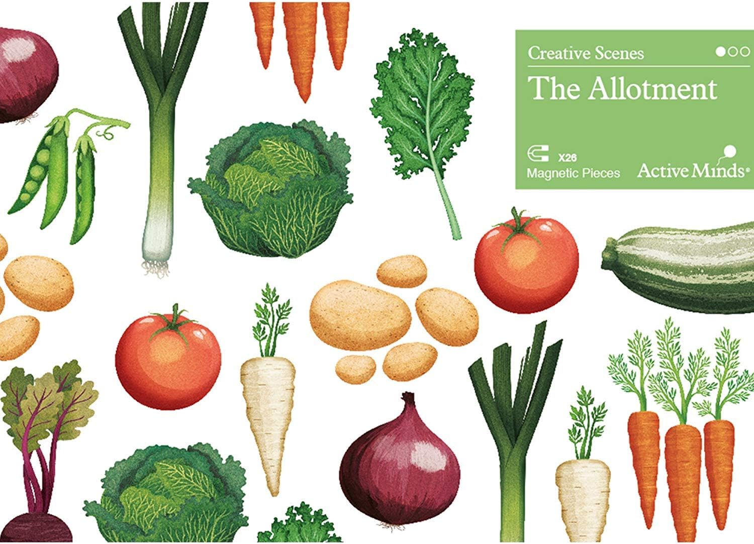 Allotment Creative Scenes Magnet Puzzles by Active Minds | Specialist Alzheimer's/Dementia Activities & Games