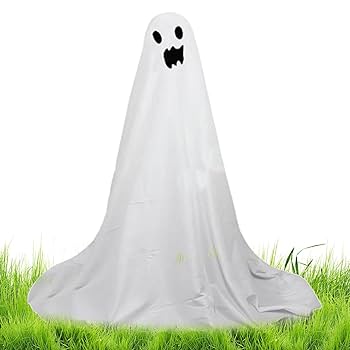 Amazon.co.jp: ハロウィンライト付きゴースト | 不気味な幽霊の