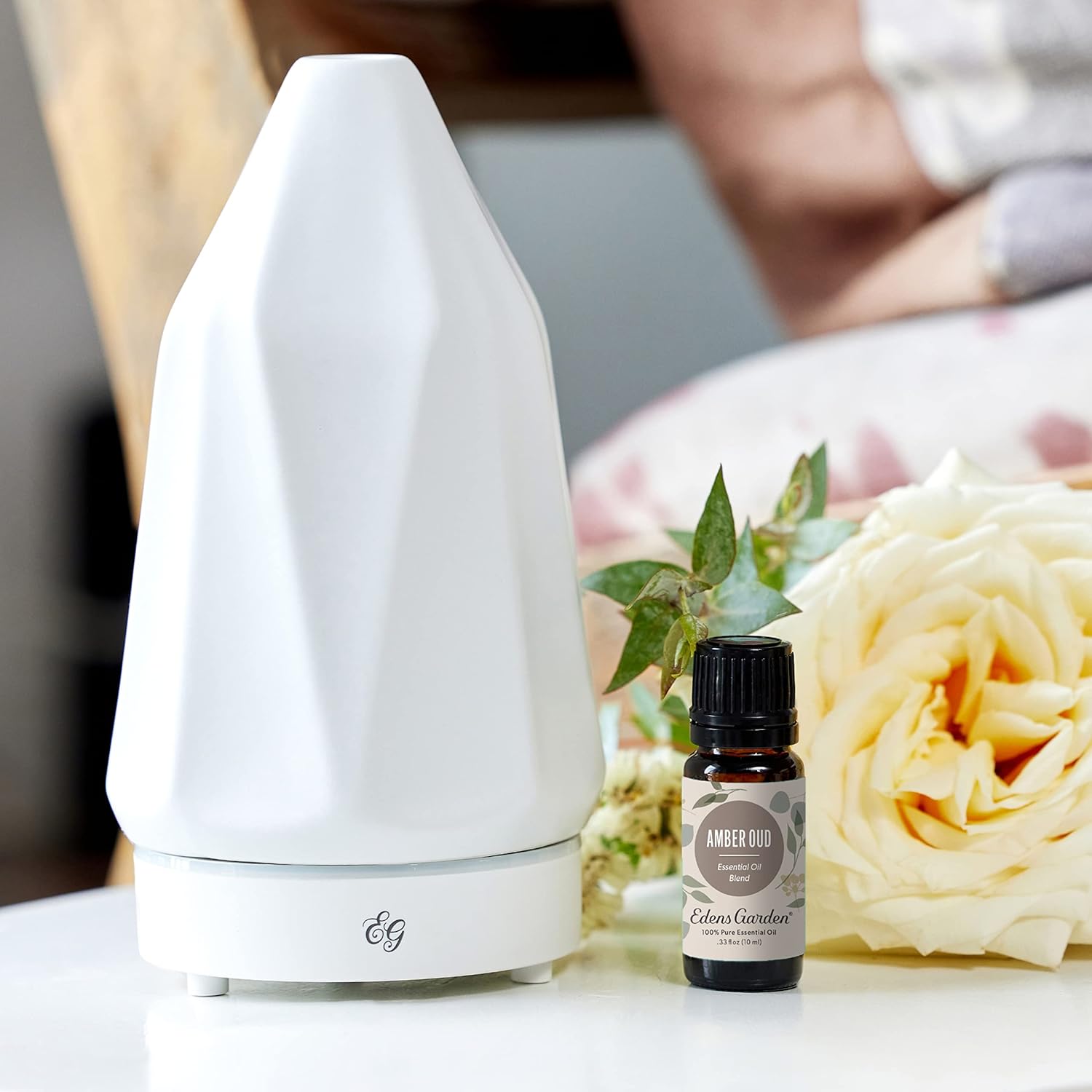 Edens Garden Amber Oud Essential Oil Blend- 100% Pure Premium Grade, Undiluted, Natural, Therapeutic, Aromatherapy, The Best for Diffusing, Candle, Laundry, Humidifiers 10 ml (.33 fl oz) - Image 2